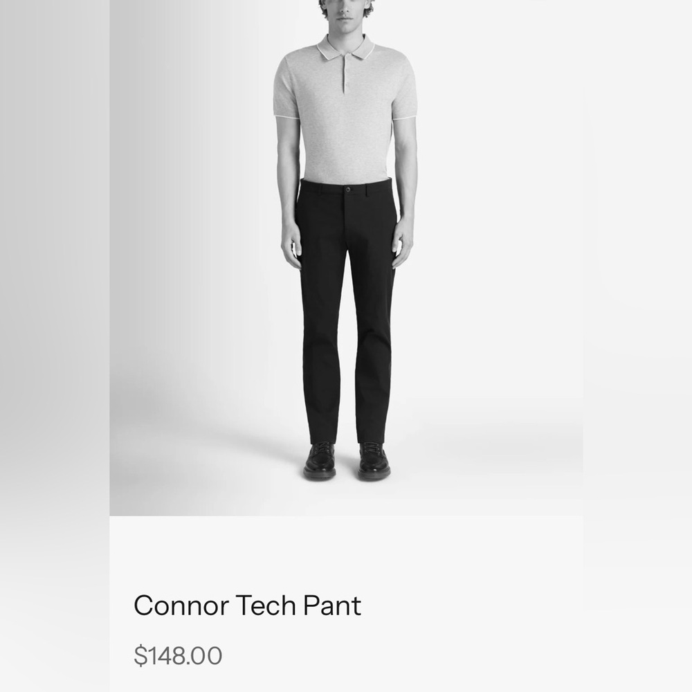 Club Monaco Modern Slim Fit Trousers